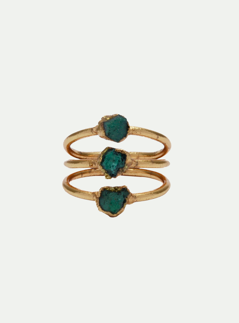 ANILLO TRES ESMERALDAS