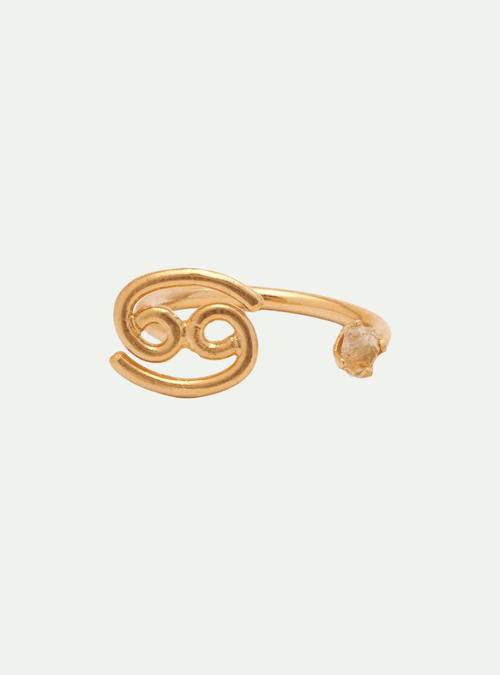 ANILLO CANCER GOLD - Lena Joyas