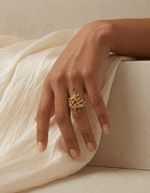 ANILLO STROMBOLI - Lena Joyas