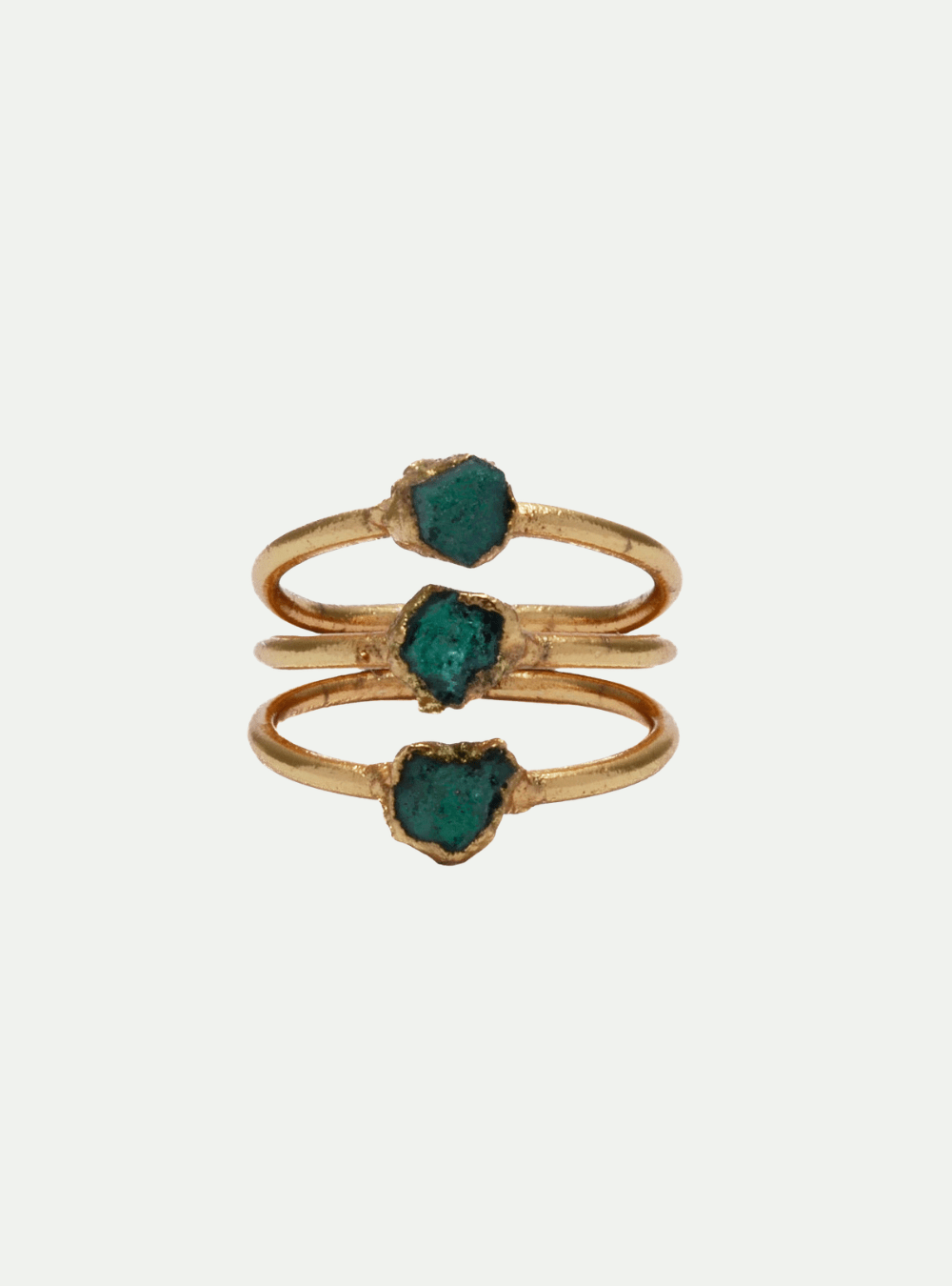 ANILLO TRES ESMERALDAS