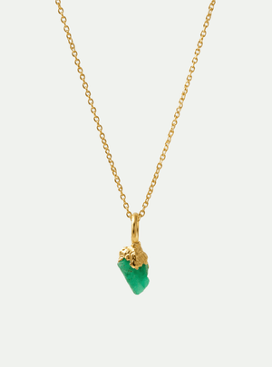 CADENA CHARM EMERALD - Lena Joyas