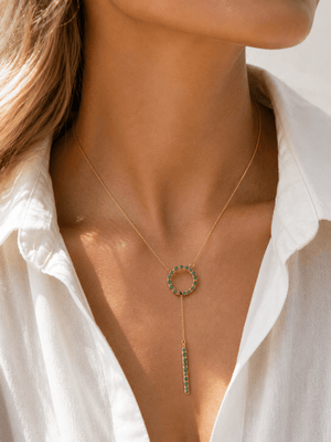 COLLAR DOS PIEZAS LARGO - Lena Joyas