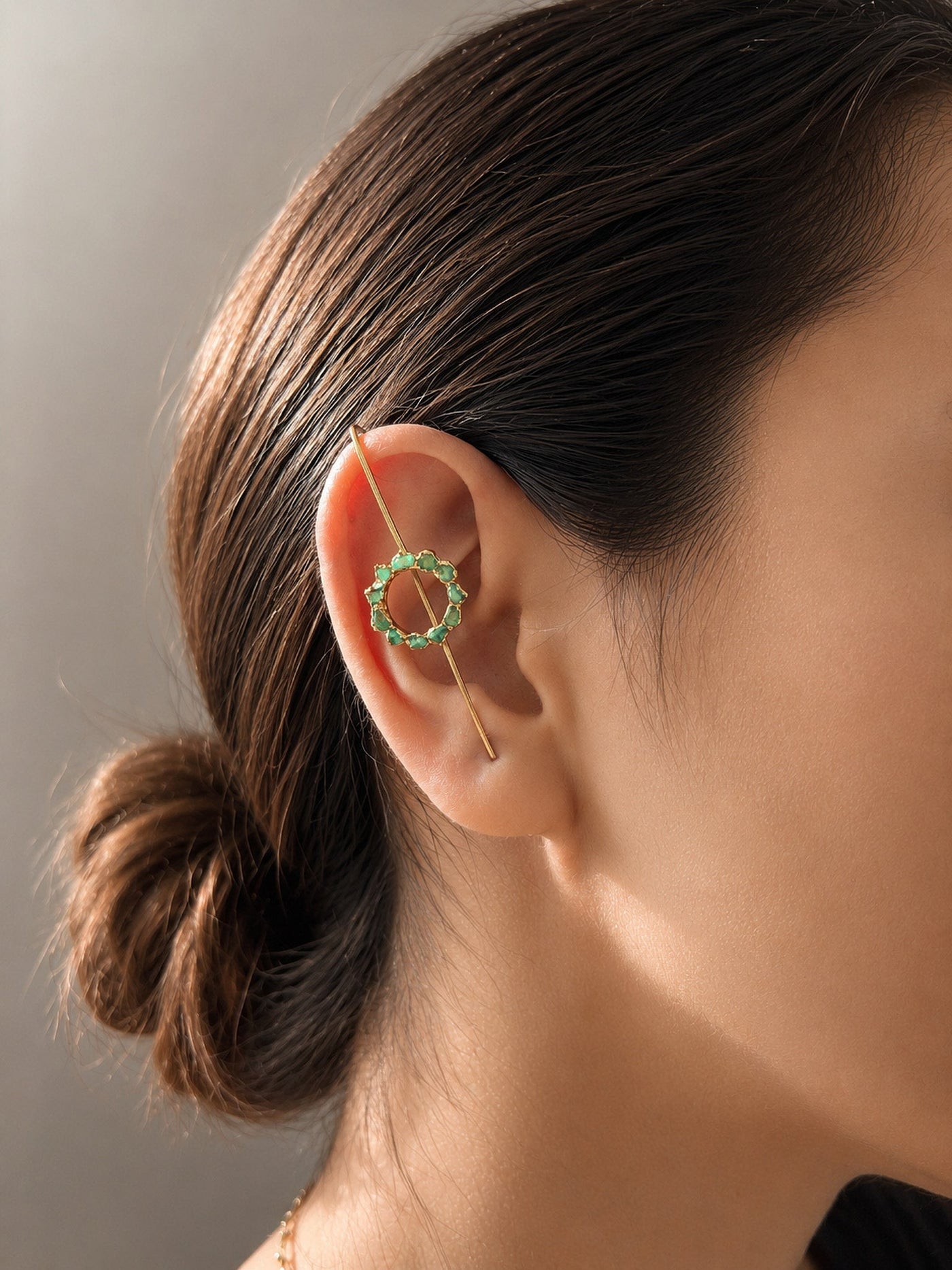 EARCUFF ROUND ORBIT - Lena Joyas